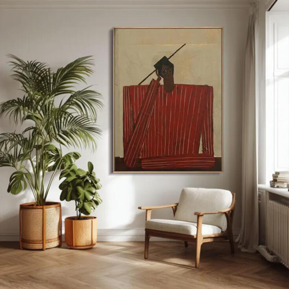 Home Decor Free Images - 100 % handgemaltes abstraktes Ölgemälde auf