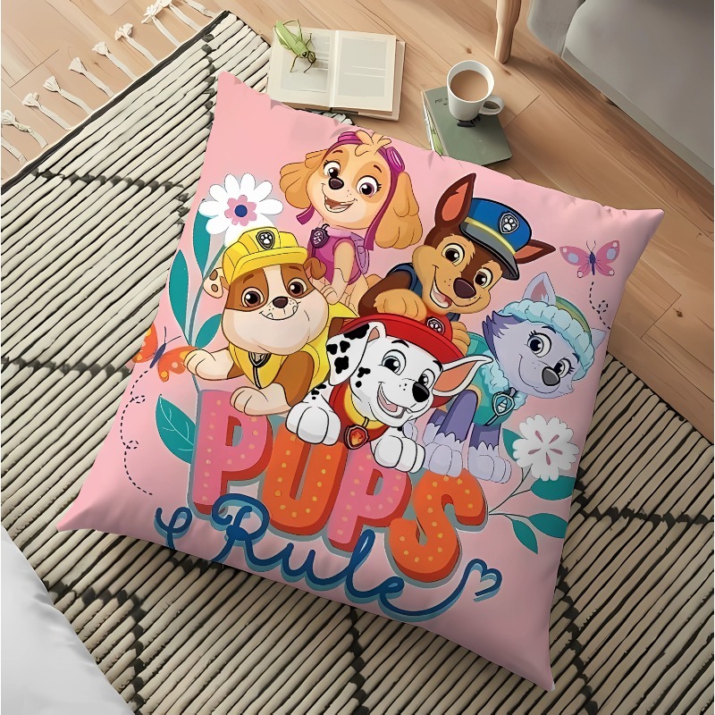 Decorative Throw Pillow - Paw Patrols Kissenbezug Chase Skye Cartoon
