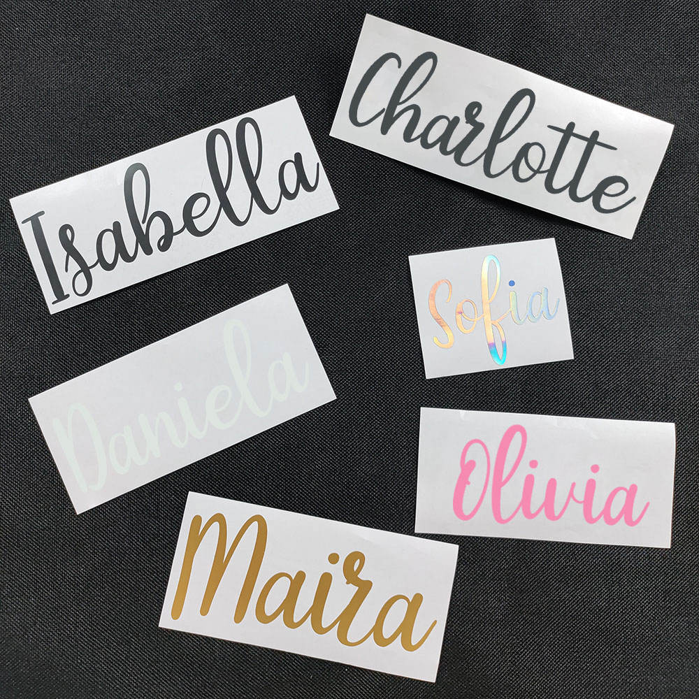 Home Decor Wall Stickers - 1 STÜCK Anpassbarer Name Abnehmbarer Aufkleber