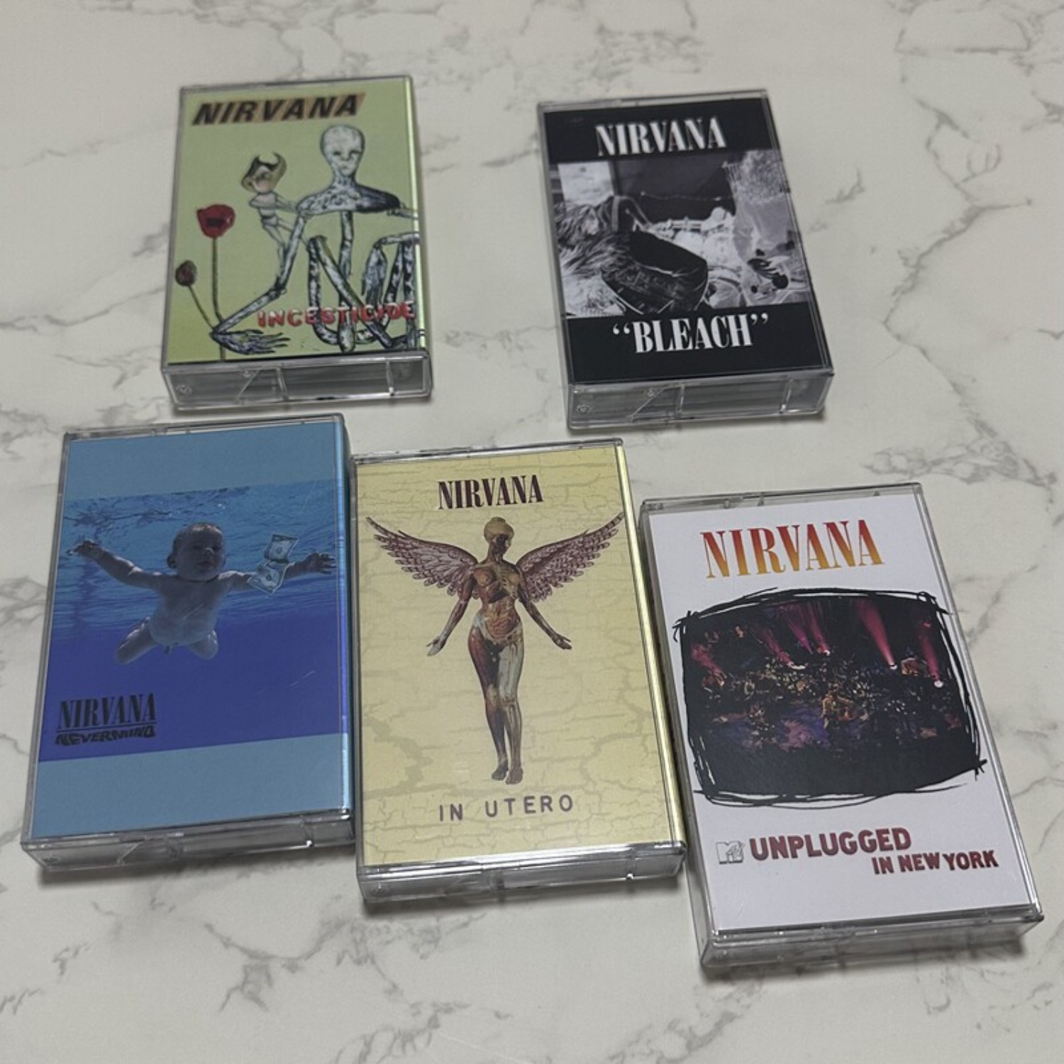 Home Decor Vintage - Komplette Album-Sammlung Kassetten Alternative Rock Vintage