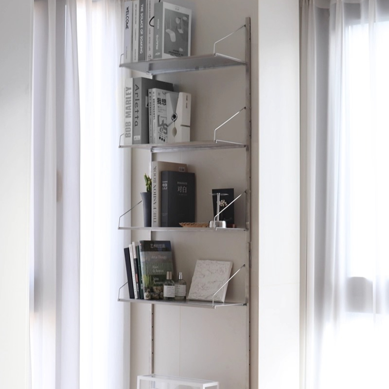 Home Decor Minimalist Style - ‌ Wandregal aus Edelstahl im industriellen