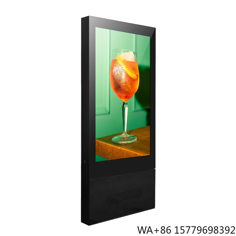 Flooring Home Decor - Neuester Aluminium-LCD-Werbeplayer Freistehende Digitale Beschilderung IP65