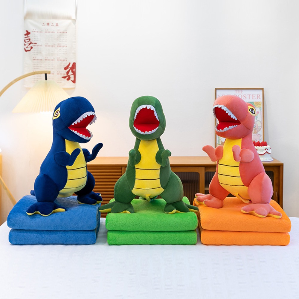 Decorative Throw Pillow - Cartoon 2-in-1 Kissen-Decke für Büro Weiches