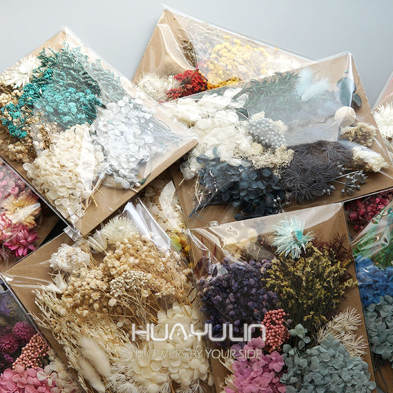 Home Decor Handicraft - 1 Packung künstliche Pflanzen, getrocknete echte