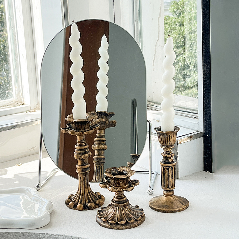 Vintage-Bronze-Kerzenständer-F – Home Decor Vintage Bewertung und Preis