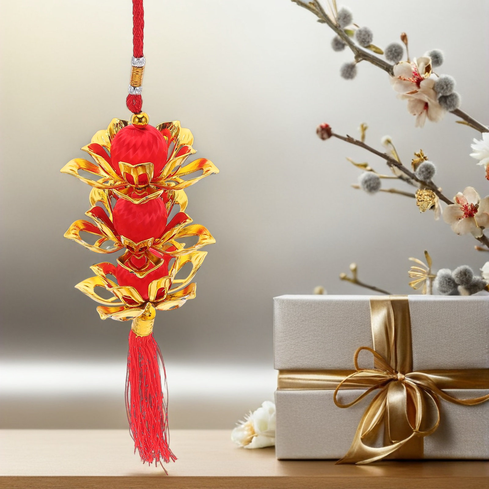 Festliche Lotus-Laterne mit le – Home Decor Event Bewertung und Preis