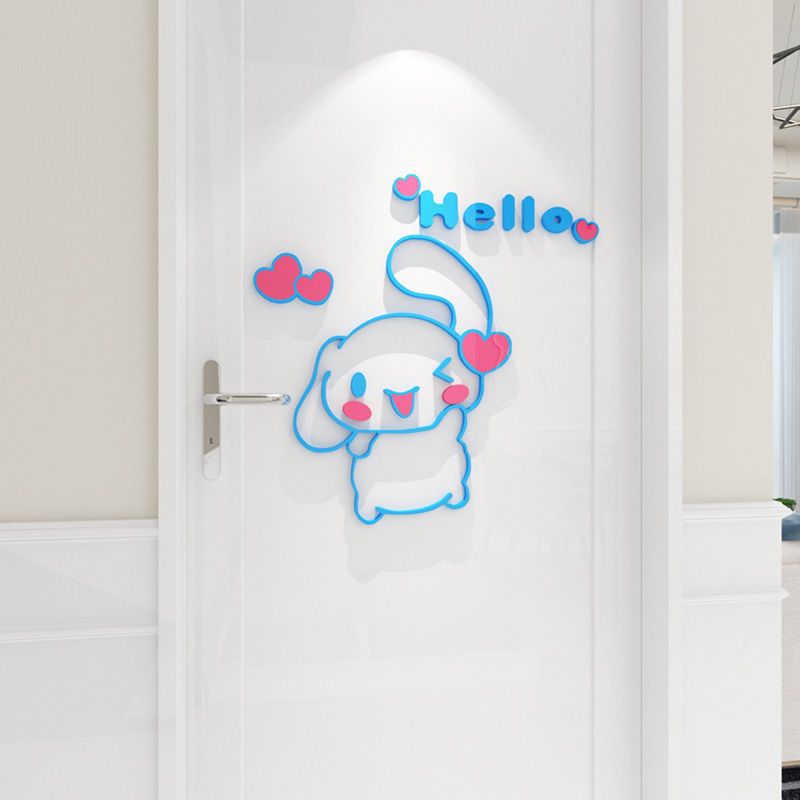 Sanrio Cinnamoroll 3D Acryl Ki – Home Decor Wall Stickers Bewertung und Preis