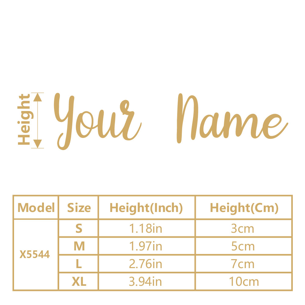 1 STÜCK Anpassbarer Name Abneh – Home Decor Wall Stickers Bewertung und Preis