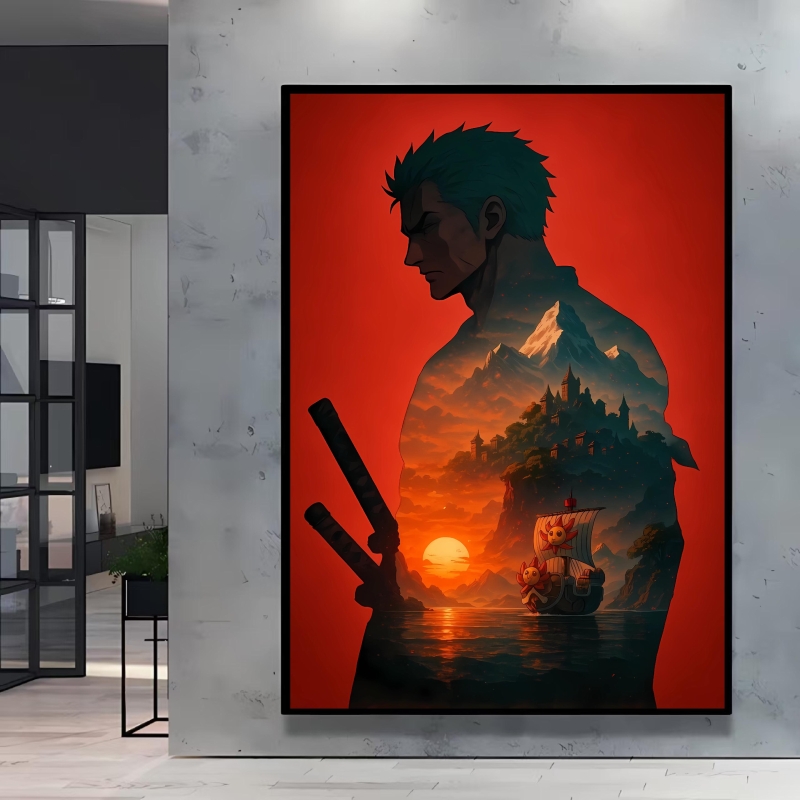 Leinwanddruck One Piece Luffy  – Home Decor Free Images Bewertung und Preis