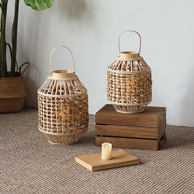 Retro Chinesische Strohlaterne – Flooring Home Decor Bewertung und Preis
