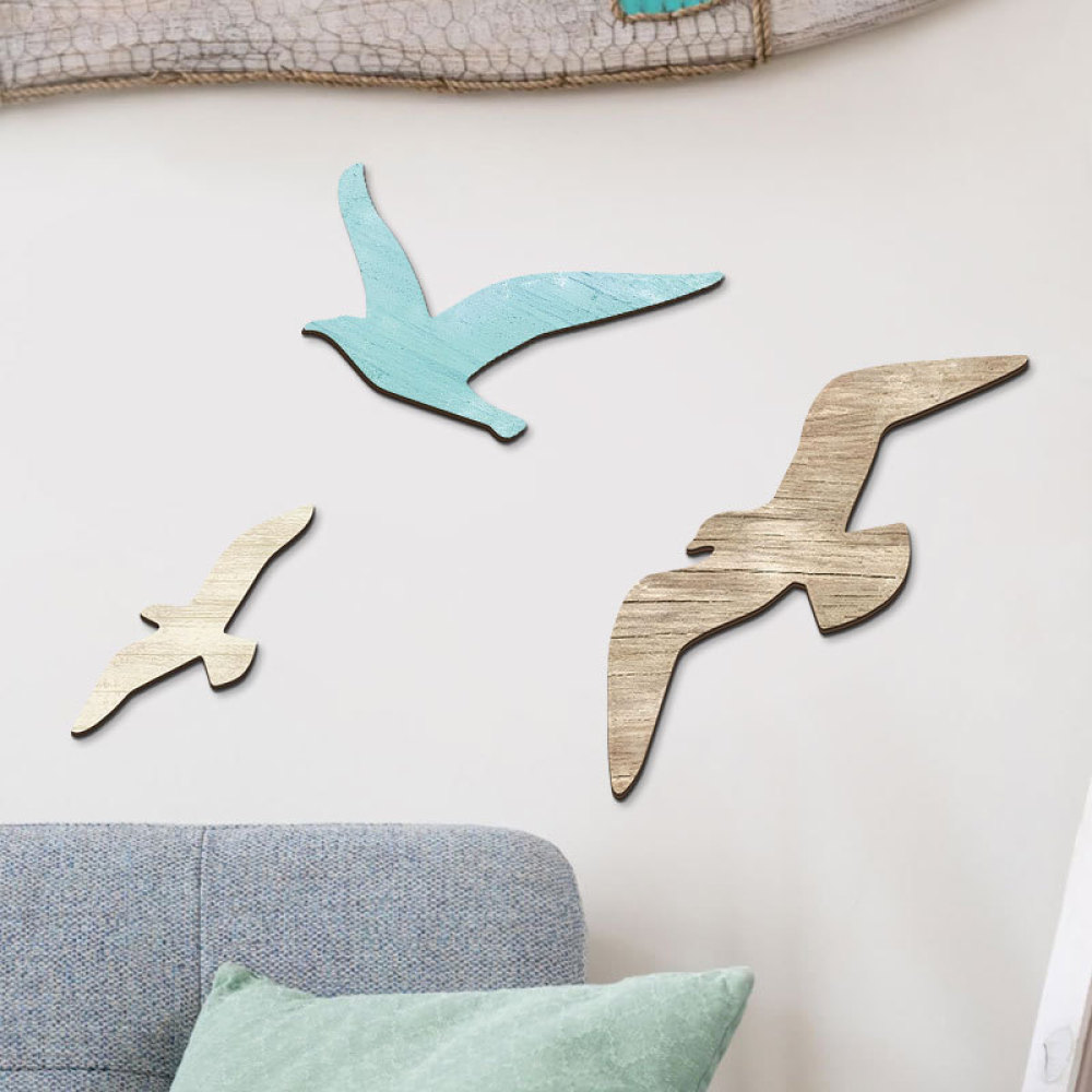 Künstlerische Möwengarten-Wand – Home Decor Minimalist Style Bewertung und Preis