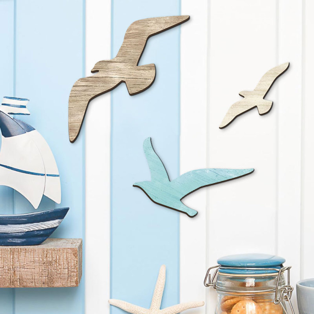 Künstlerische Möwengarten-Wand – Home Decor Minimalist Style Bewertung und Preis