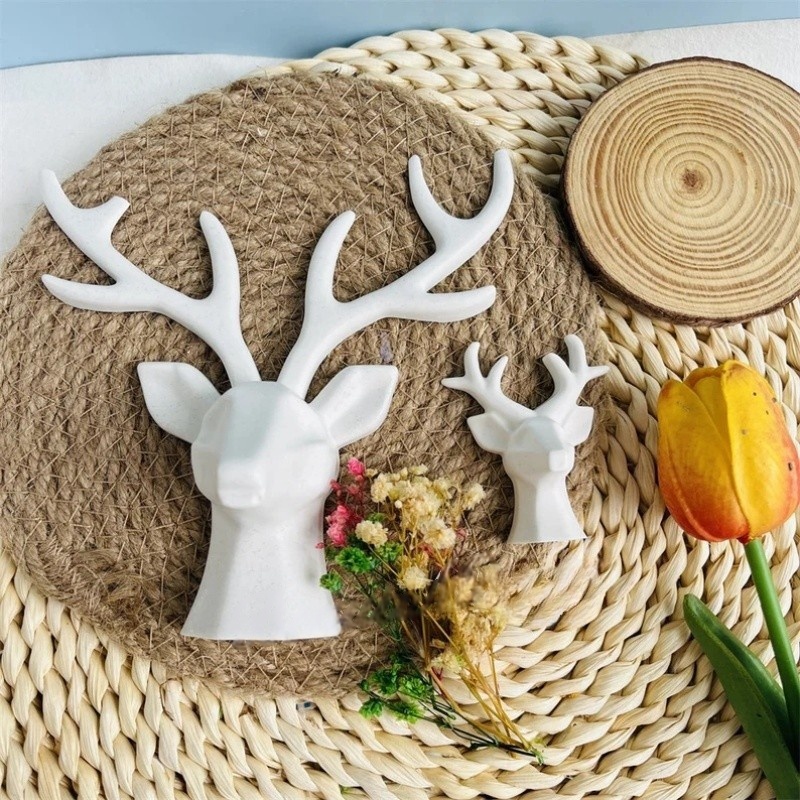 2 Stück Hirschgeweih-Ornament  – Home Decor Handicraft Bewertung und Preis