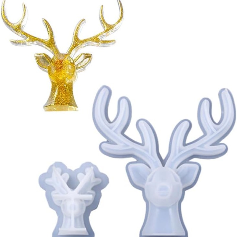 2 Stück Hirschgeweih-Ornament  – Home Decor Handicraft Bewertung und Preis