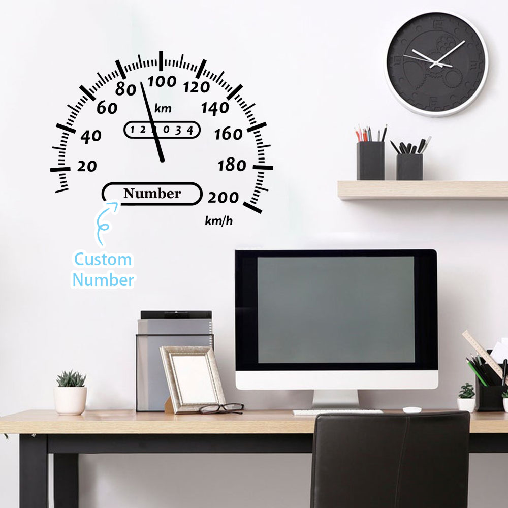 1 Stück Kreative Tankanzeige P – Home Decor Wall Stickers Bewertung und Preis