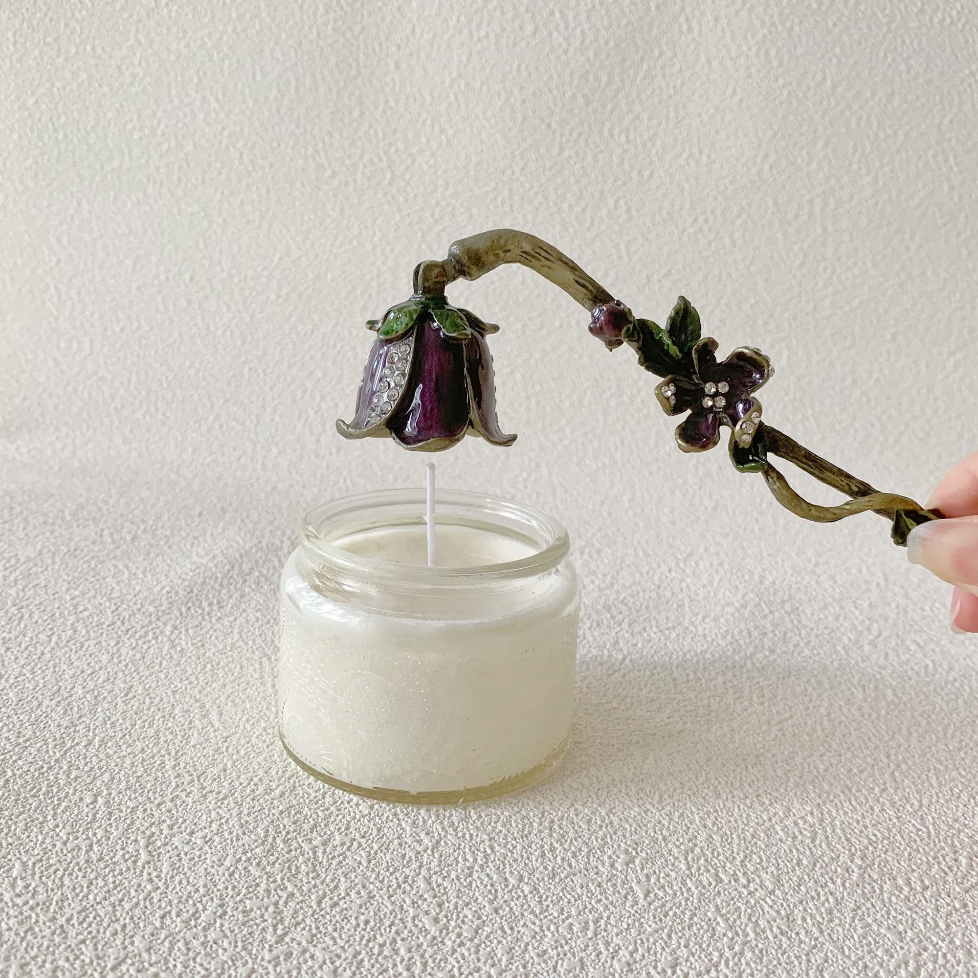 Luxuriöser Blumen-Kerzenlösche – Home Decor Luxury Bewertung und Preis