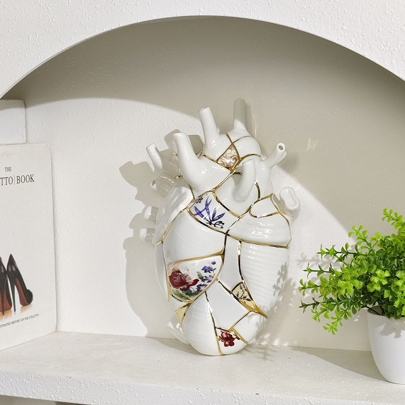 Herzvase Wohnzimmer Weinschran – Home Decor Luxury Bewertung und Preis