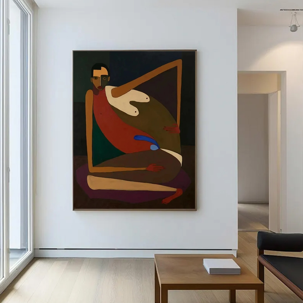 Handgemachtes Abstraktes Ölgem – Home Decor Free Images Bewertung und Preis