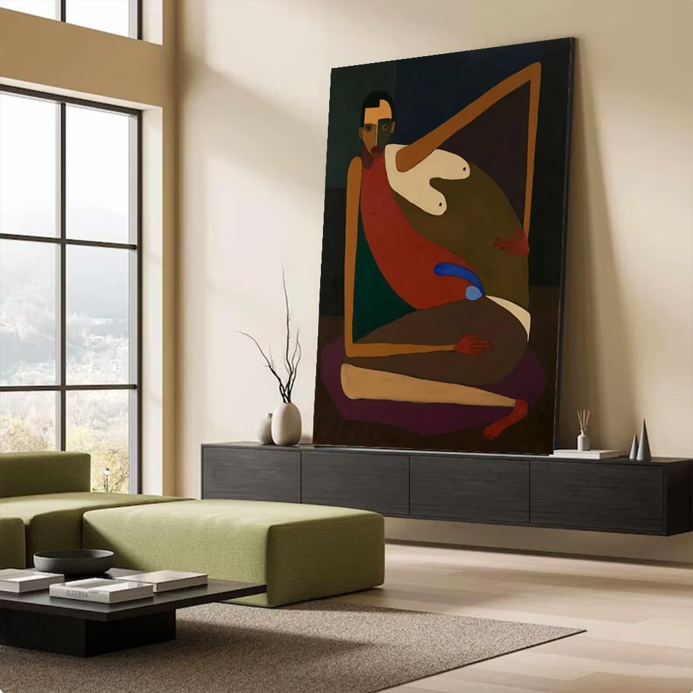 Handgemachtes Abstraktes Ölgem – Home Decor Free Images Bewertung und Preis