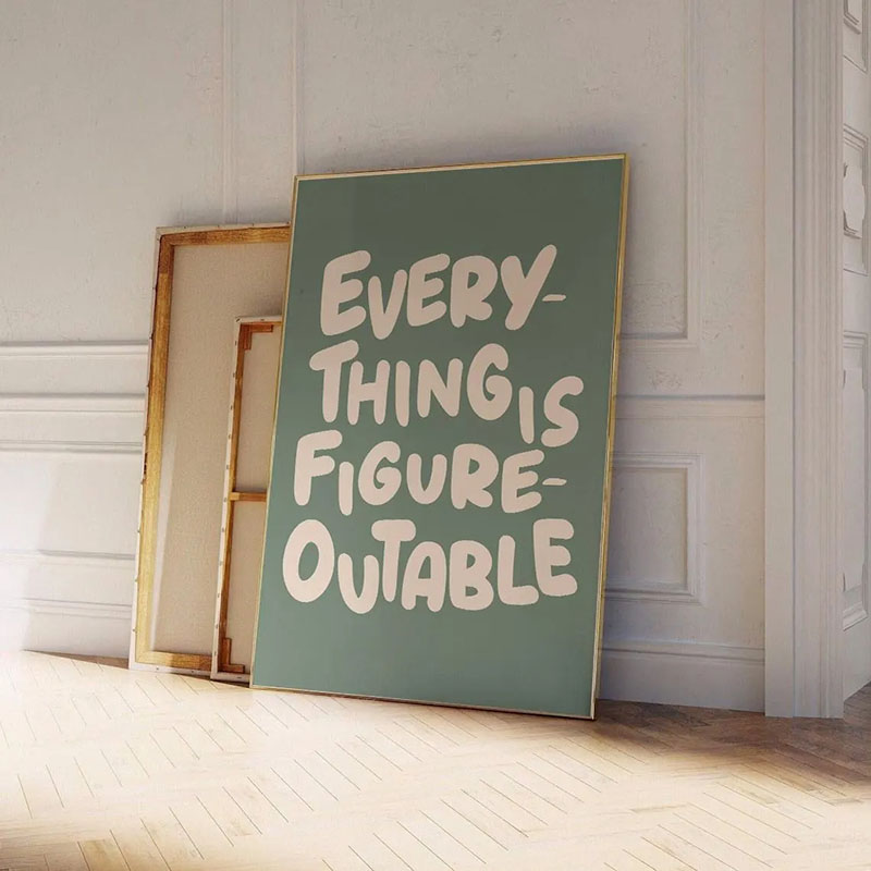 1 Stück Rahmenloses Inspiriere – Home Decor Quotes Ideas Bewertung und Preis