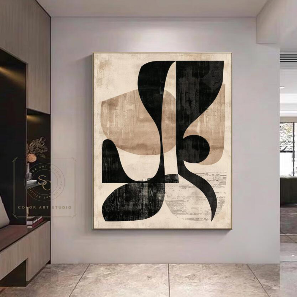 100% handgemaltes abstraktes Ö – Home Decor Free Images Bewertung und Preis