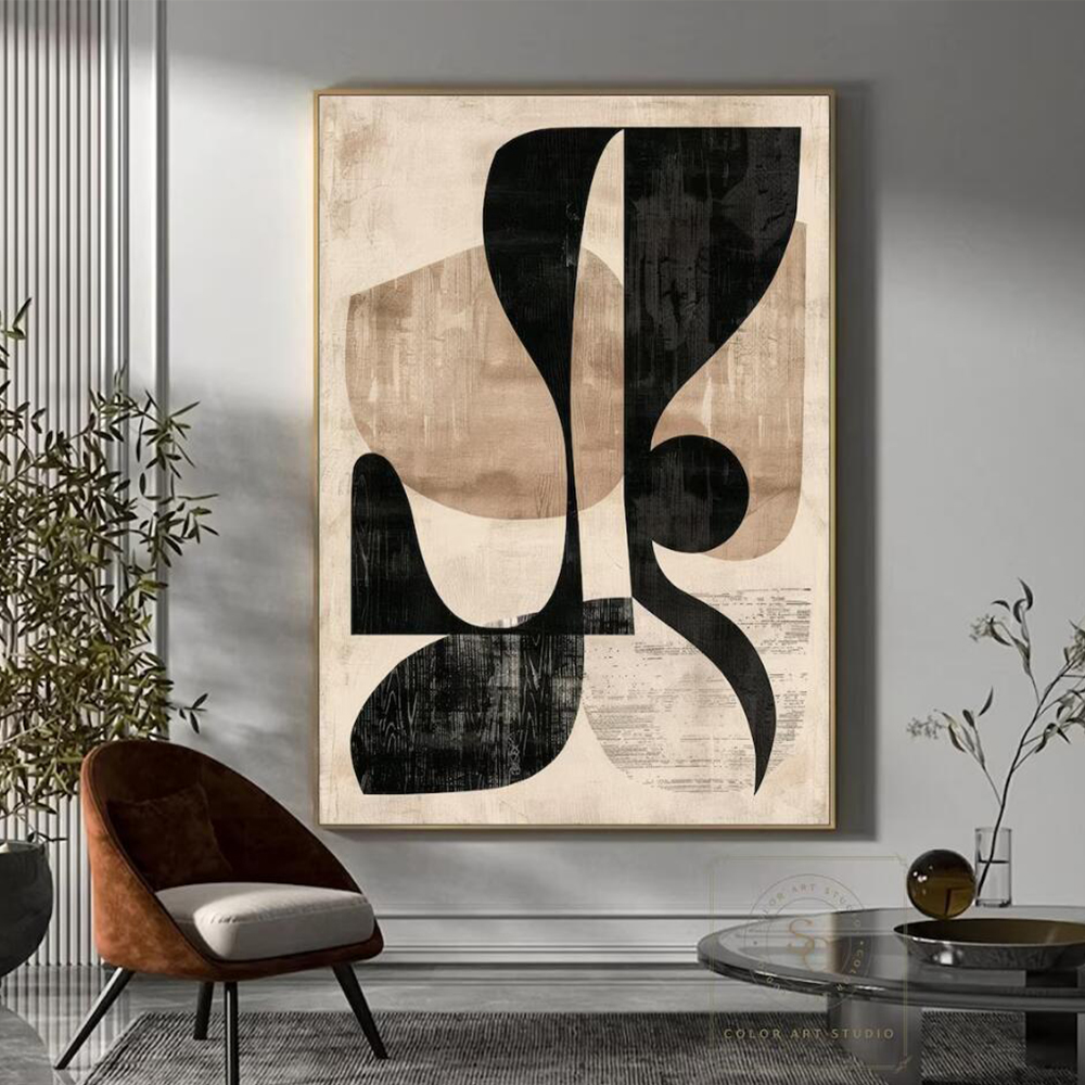 100% handgemaltes abstraktes Ö – Home Decor Free Images Bewertung und Preis
