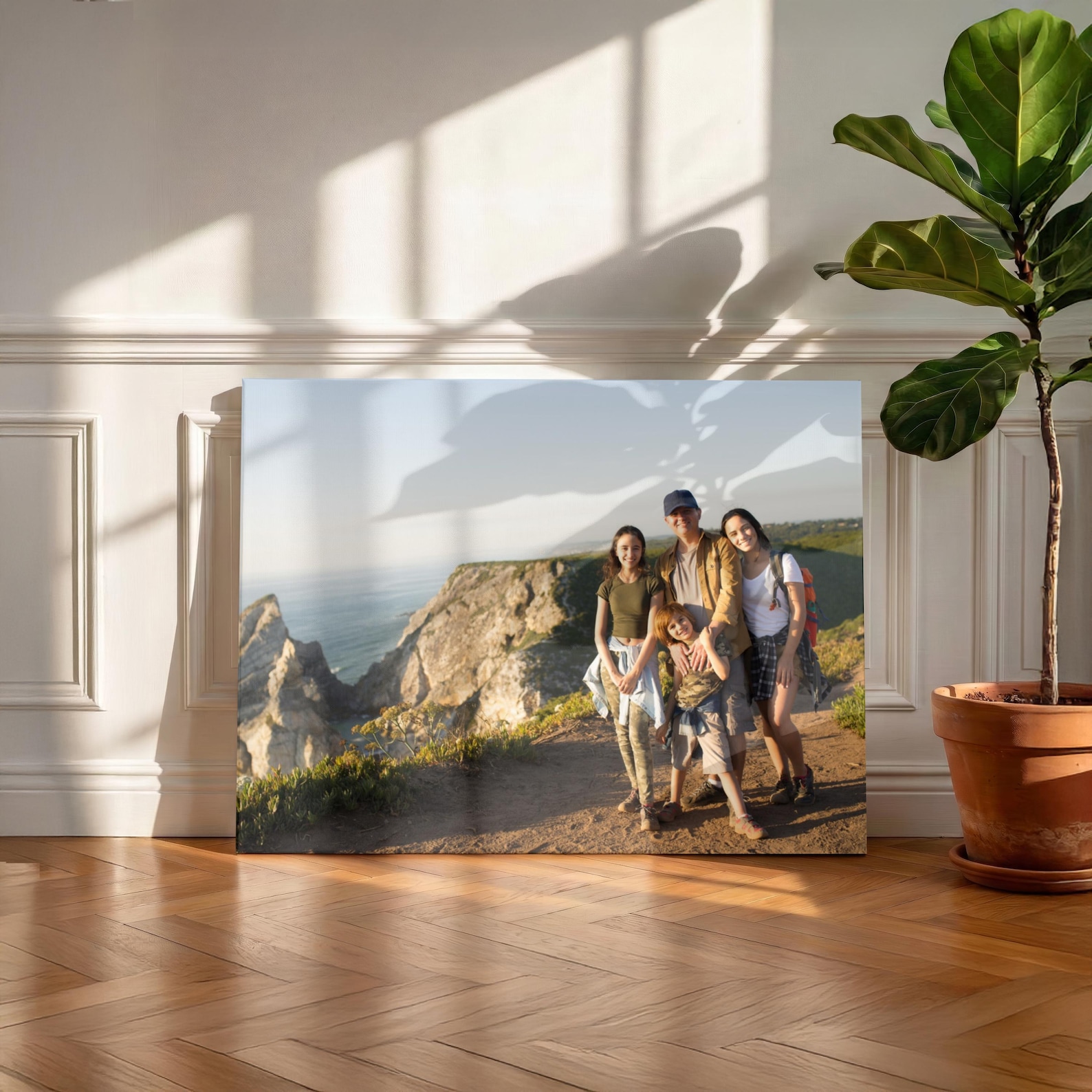 Personalisierte Fotoleinwand,  – Home Decor Rustic Bewertung und Preis