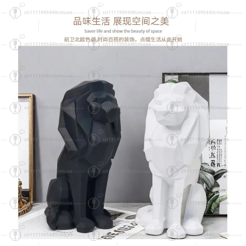 Nordisches geometrisches Löwen – Home Decor Handicraft Bewertung und Preis