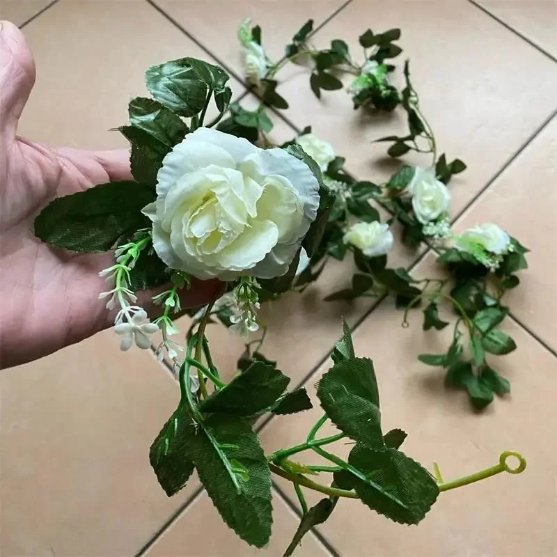 1 Stücke 2,2 M Künstliche Weiß – Home Decor Handicraft Bewertung und Preis