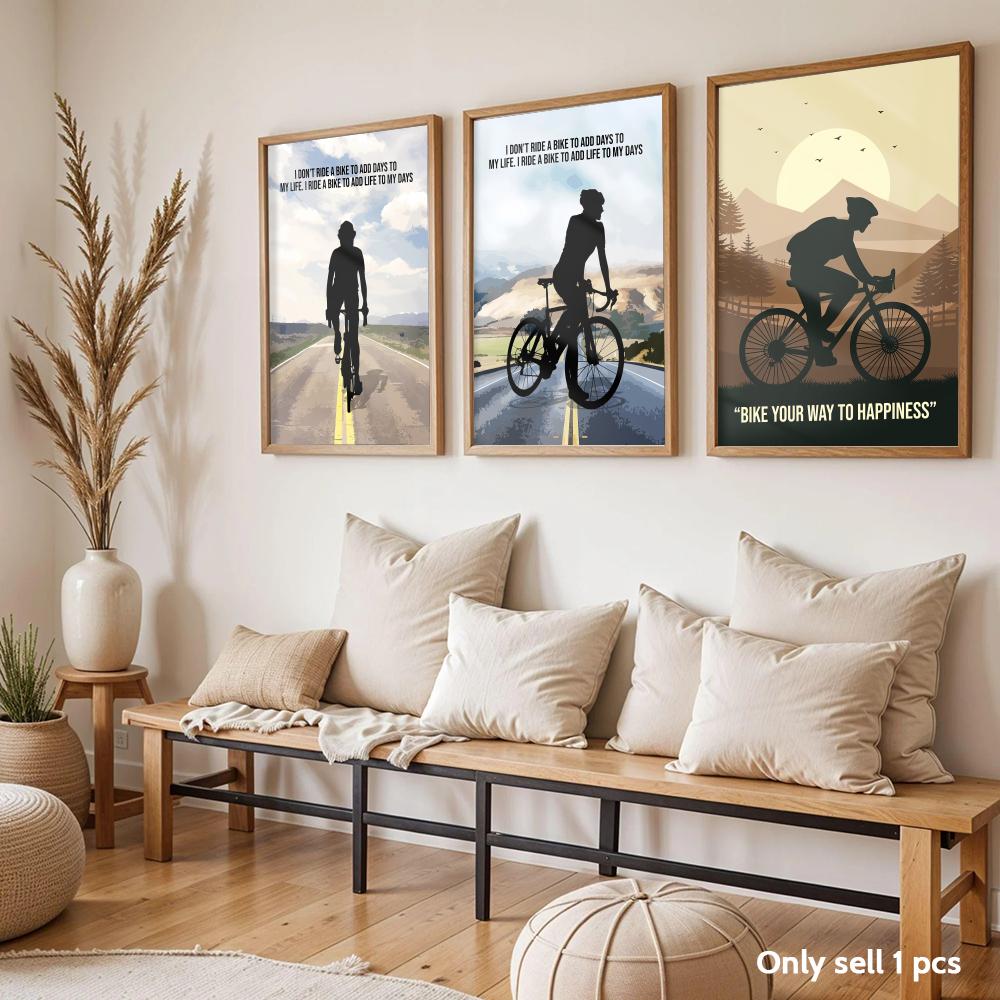 Radfahrer-Motivationszitat Kun – Home Decor Quotes Ideas Bewertung und Preis