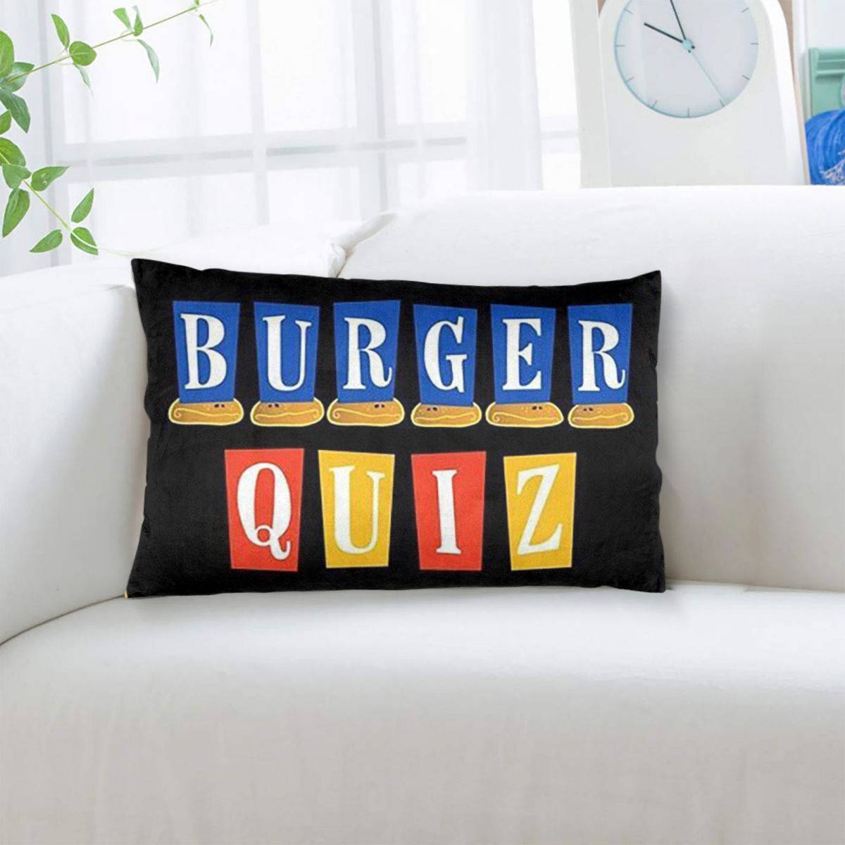 Burger Quiz Neues Logo Rechtec – Home Decor Quiz Bewertung und Preis