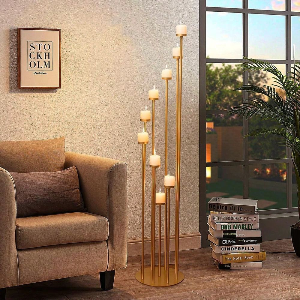 2 Stück 9-armiger Kerzenleucht – Flooring Home Decor Bewertung und Preis