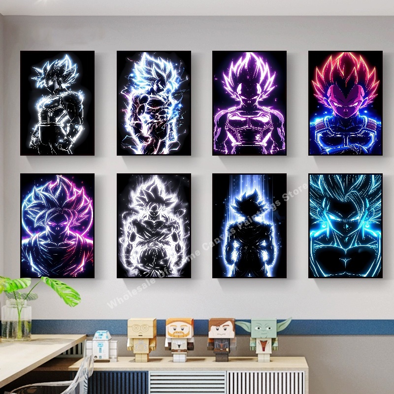 Anime Dragon Ball Wukong Neon  – Home Decor Free Images Bewertung und Preis
