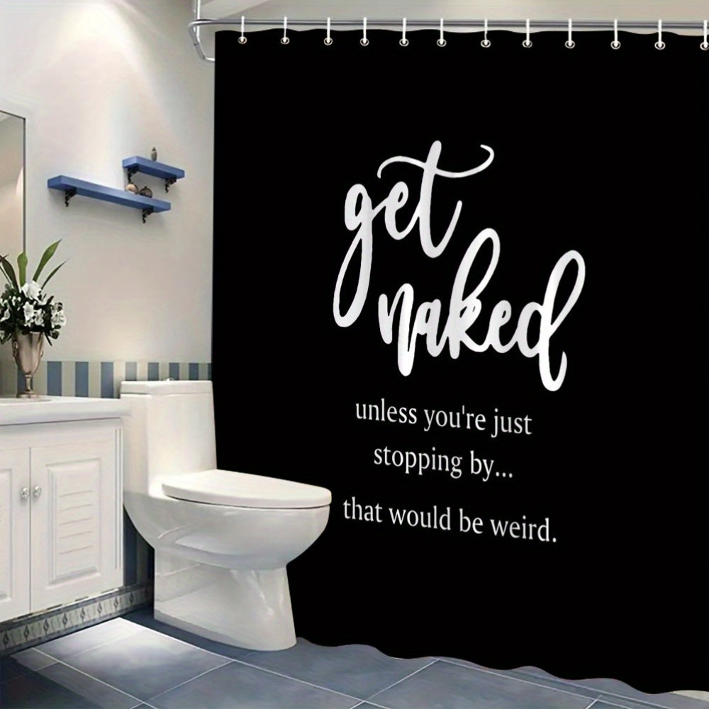 Lustiger Spruch-Duschvorhang N – Home Decor Quotes Ideas Bewertung und Preis
