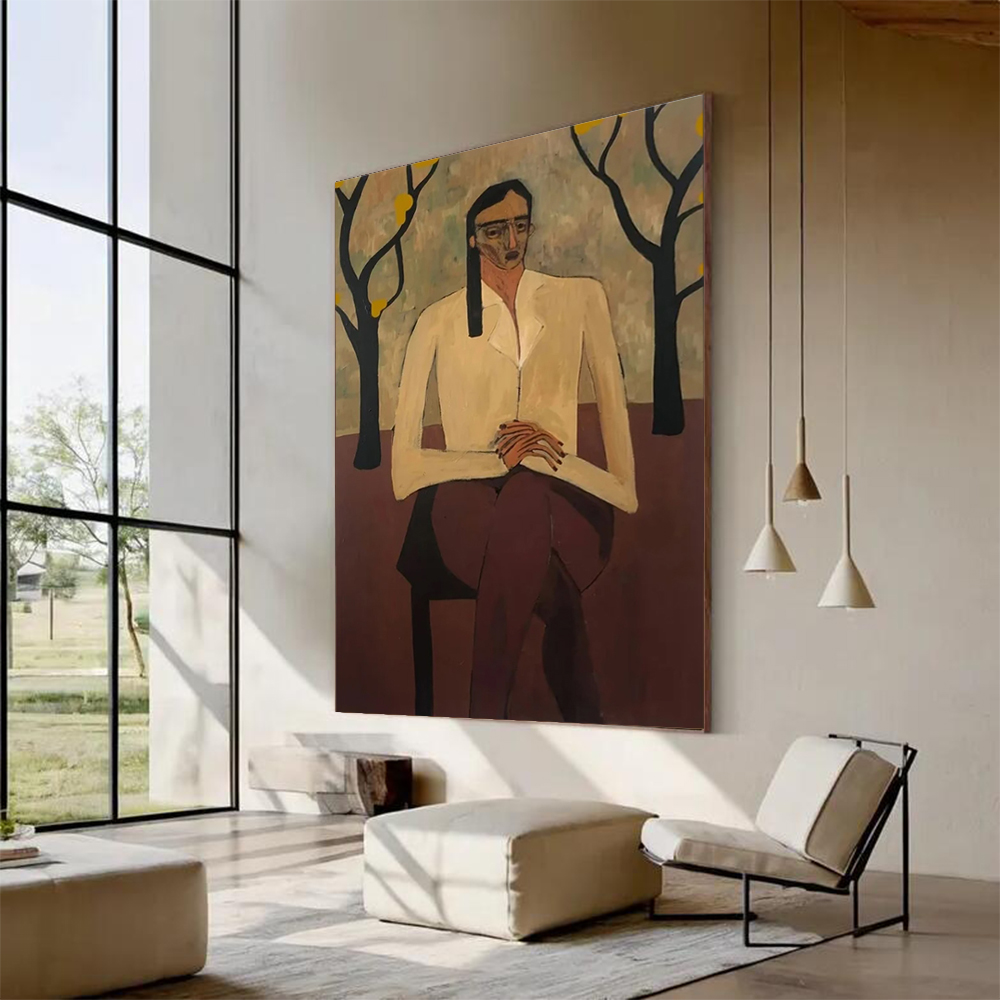 100% handgemaltes abstraktes Ö – Home Decor Free Images Bewertung und Preis