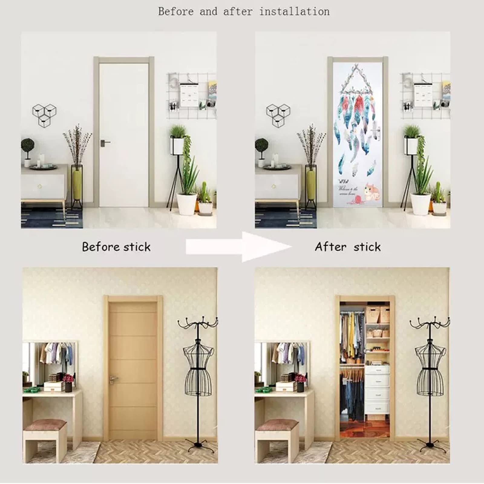 Benutzer definierte Tür Aufkle – Home Decor Free Images Bewertung und Preis